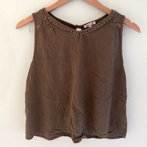 Bleuh Ciel green tank (L)